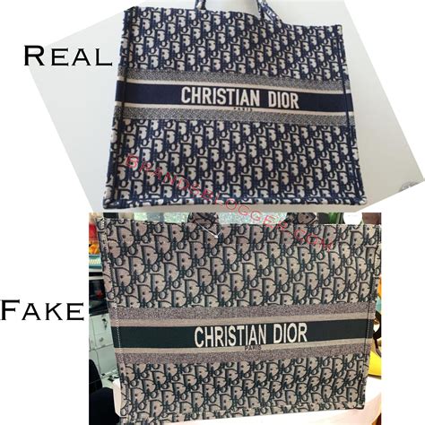 real vs fake dior book tote|Dior Book Tote detector.